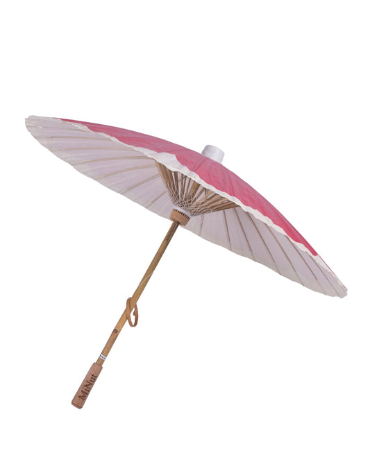 UPF Stroller Umbrella – Crimson Red Siam Blossom